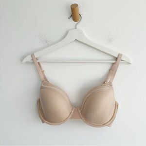 Wacoal 853213 Perfect Primer Underwire T-shirt Bra nude tan beige womens 32DD